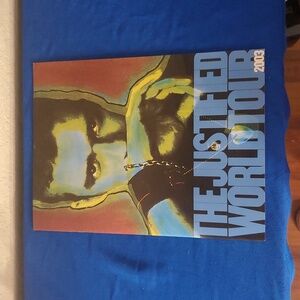 VTG Poster Book Justin Timberlake Justified Tour 2003